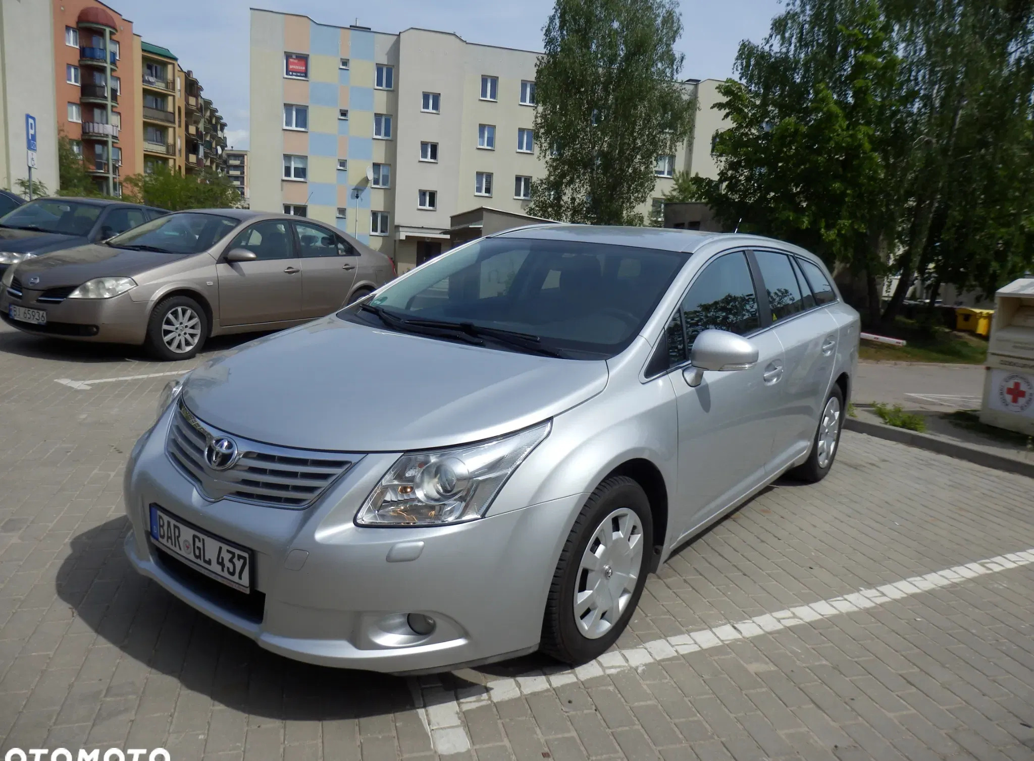 warmińsko-mazurskie Toyota Avensis cena 37900 przebieg: 136180, rok produkcji 2010 z Białystok